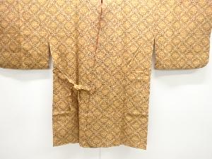 襷に花模様道中着